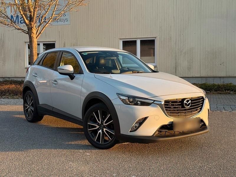 Gebraucht Mazda CX-3 105 PS (77 kW) 2017 Silber SUV