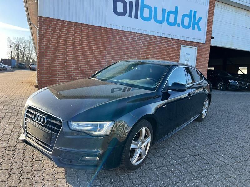 Gebraucht Audi A5 Sportback S-Line 190 PS (139 kW) 2014 Schwarz Kleinwagen
