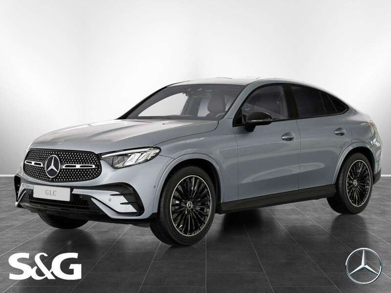 Metalliclack hightechsilber Gebraucht 2024 Mercedes GLC220 AMG SUV | 63.689 € (Guter Preis) - Bild 1/4