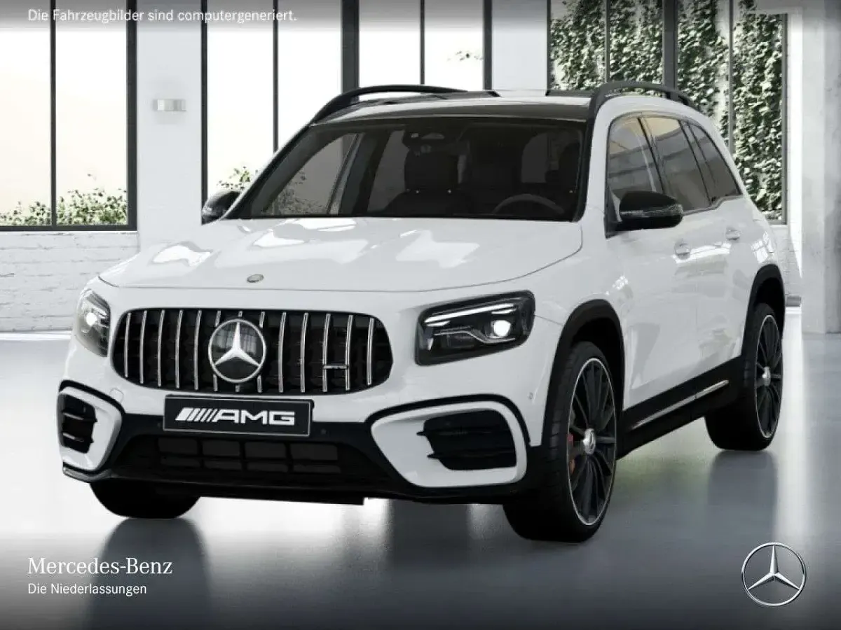 Gebraucht Mercedes GLB35 AMG 306 PS (225 kW) 2025 Weiß SUV