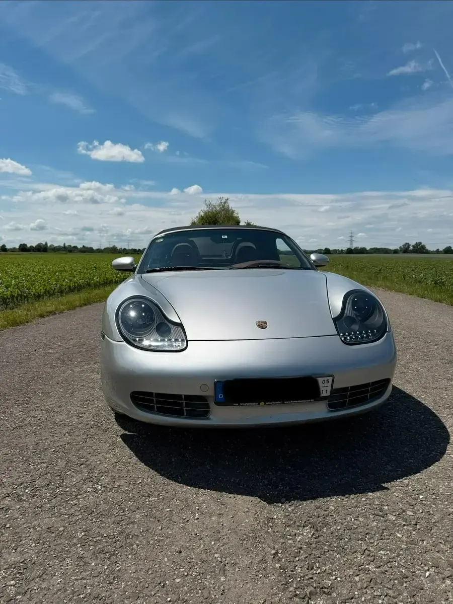 Gebraucht Porsche 986 Boxster 204 PS (150 kW) 1997 Silber Cabrio