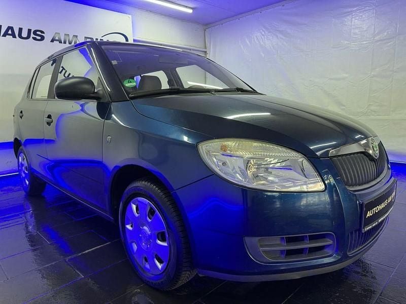 Gebraucht Skoda Fabia 60 PS (44 kW) 2008 Blau Kleinwagen