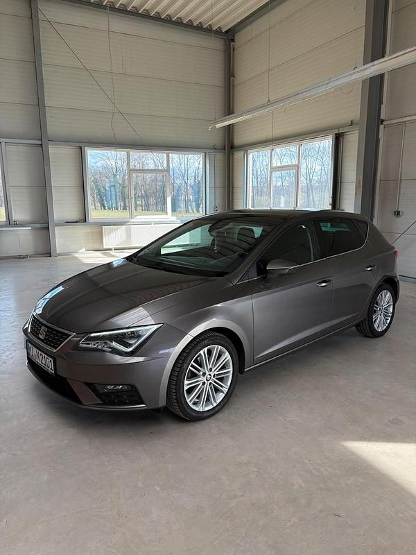 Usata Seat Leon 150 CV (110 kW) 2017 Argento Berlina