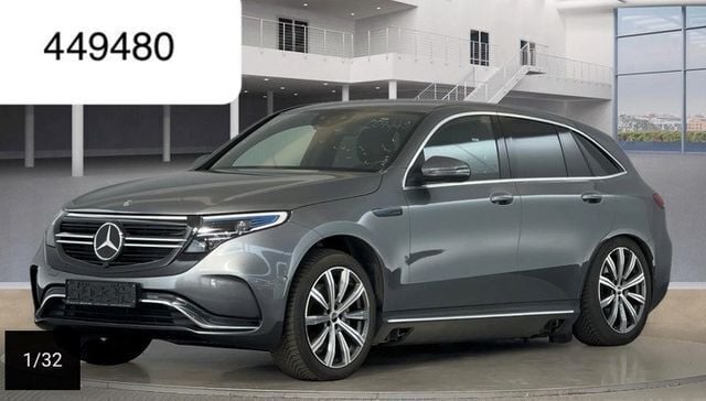 Grey metallic Gebraucht 2020 Mercedes EQC400 AMG line SUV | 30.940 € (Fairer Preis) - Bild 1/4