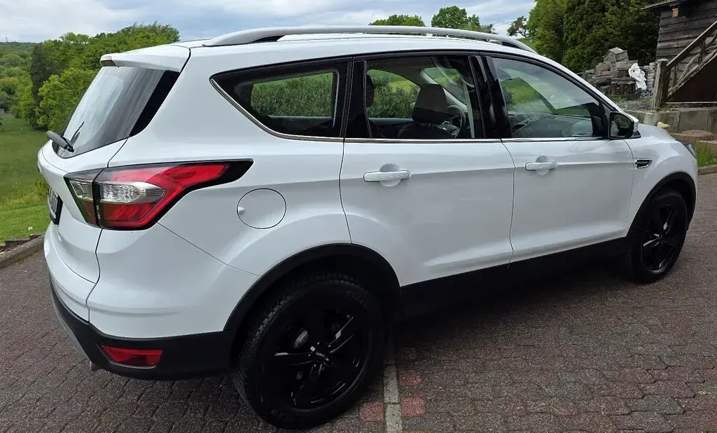 Gebraucht Ford Kuga Titanium 150 PS (110 kW) 2019 Weiß SUV