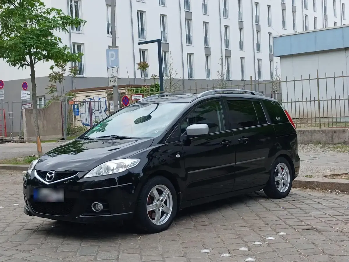 Gebraucht Mazda 5 143 PS (105 kW) 2009 Schwarz Van / Kleinbus