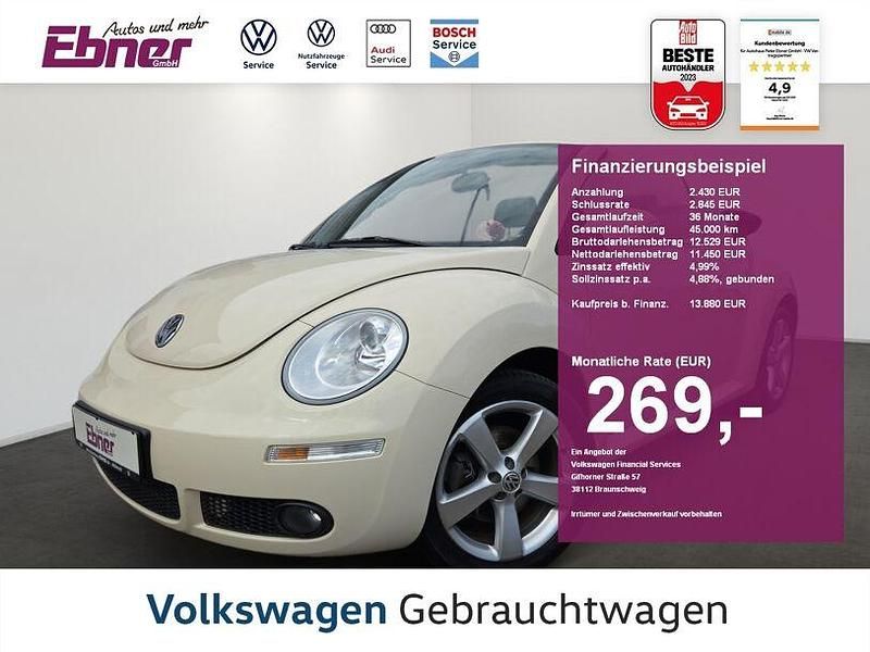 Harvest moonbeige Gebraucht 2008 VW Beetle Cabrio | 13.880 € - Bild 1/4