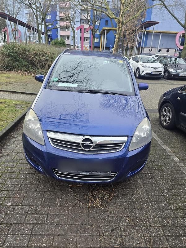 Blau Gebraucht 2009 Opel Zafira Van / Kleinbus | 1.250 € (Superpreis) - Bild 1/4