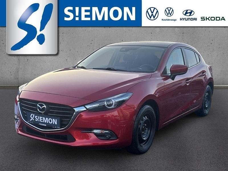 Gebraucht Mazda 3 120 PS (88 kW) 2019 Rot Kleinwagen