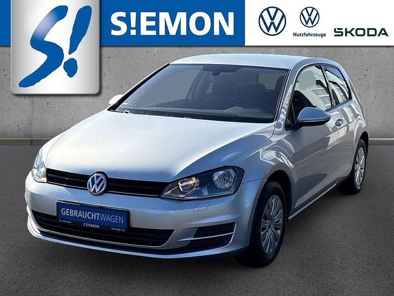 Silber Gebraucht 2014 VW Golf VII Trendline Limousine | 9.930 € (Fairer Preis) - Bild 1/4