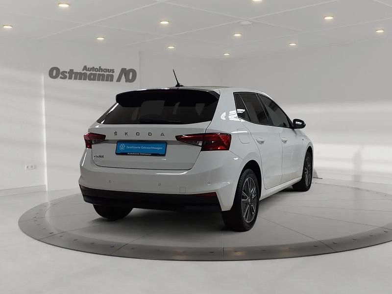 Gebraucht Skoda Fabia Tour 95 PS (69 kW) 2022 Weiß Kleinwagen