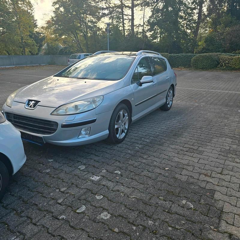 Silber Gebraucht 2007 Peugeot 407 Kombi | 1.200 € (Fairer Preis) - Bild 1/4