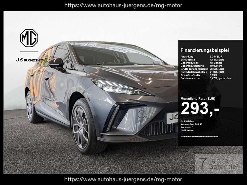 Grau Gebraucht 2025 MG MG4 EV Luxury Kleinwagen | 31.179 € (Teuer) - Bild 1/4
