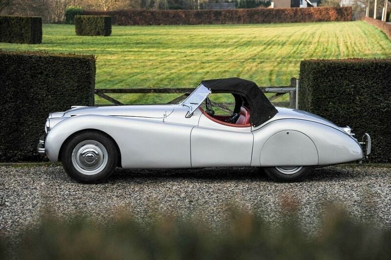 Gebraucht Jaguar XK 160 PS (117 kW) 1951 Silber Cabrio