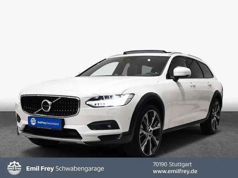 Weiß Gebraucht 2024 Volvo V90 CC Ultimate Kombi | 58.990 € (Teuer) - Bild 1/4