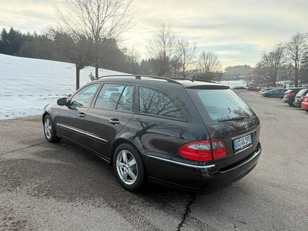 Brugt Mercedes E320 224 HK (164 kW) 2007 Sort Stationcar