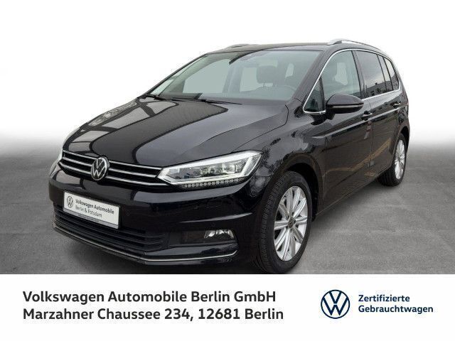 Schwarz Gebraucht 2021 VW Touran Highline Van / Kleinbus | 29.930 € (Fairer Preis) - Bild 1/3