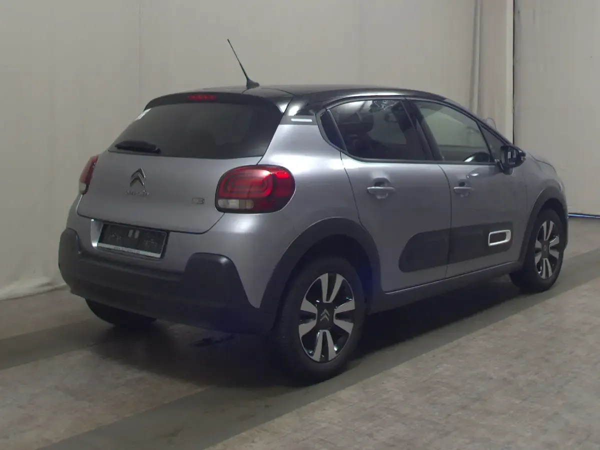 Gebraucht Citroën C3 PureTech 83 PS (61 kW) 2021 Grau Kleinwagen