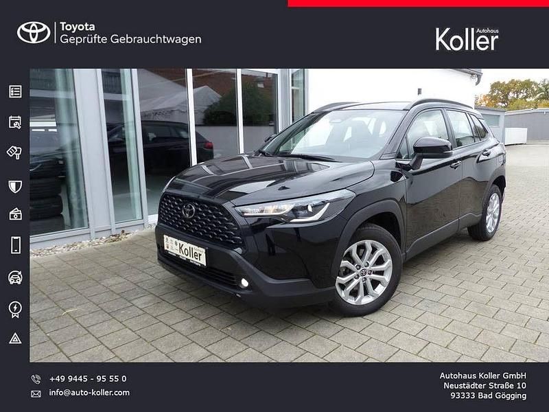 Schwarz Gebraucht 2024 Toyota Corolla Cross Comfort SUV | 29.990 € (Fairer Preis) - Bild 1/4