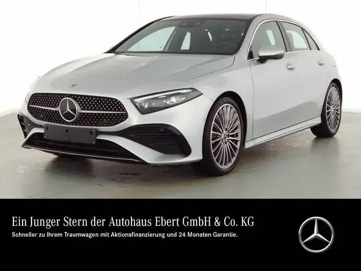 Iridiumsilber Gebraucht 2022 Mercedes A220 Premium Limousine | 38.880 € (Fairer Preis) - Bild 1/4