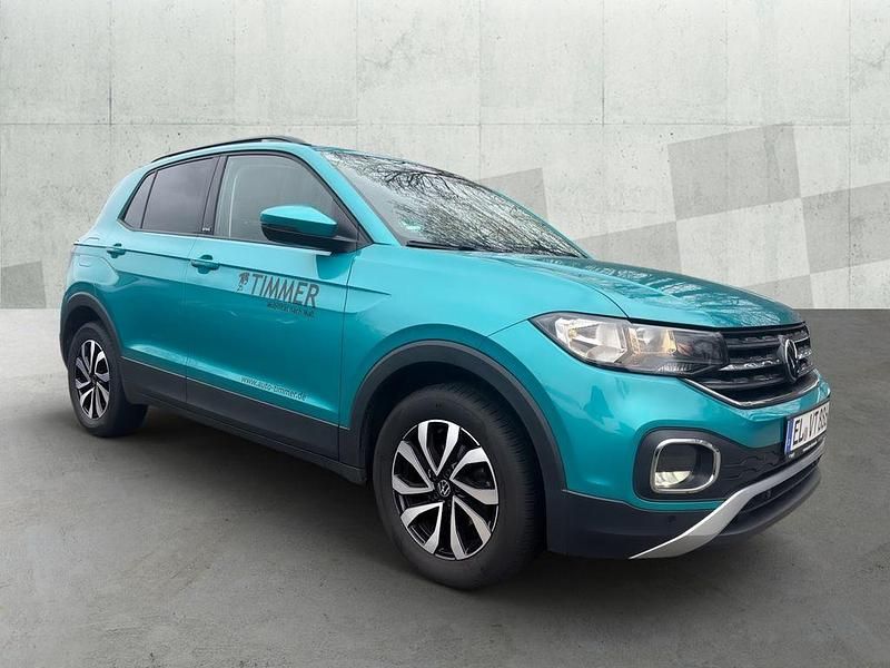 Gebraucht VW T-Cross Active 110 PS (80 kW) 2021 Makenatürkis metallic SUV