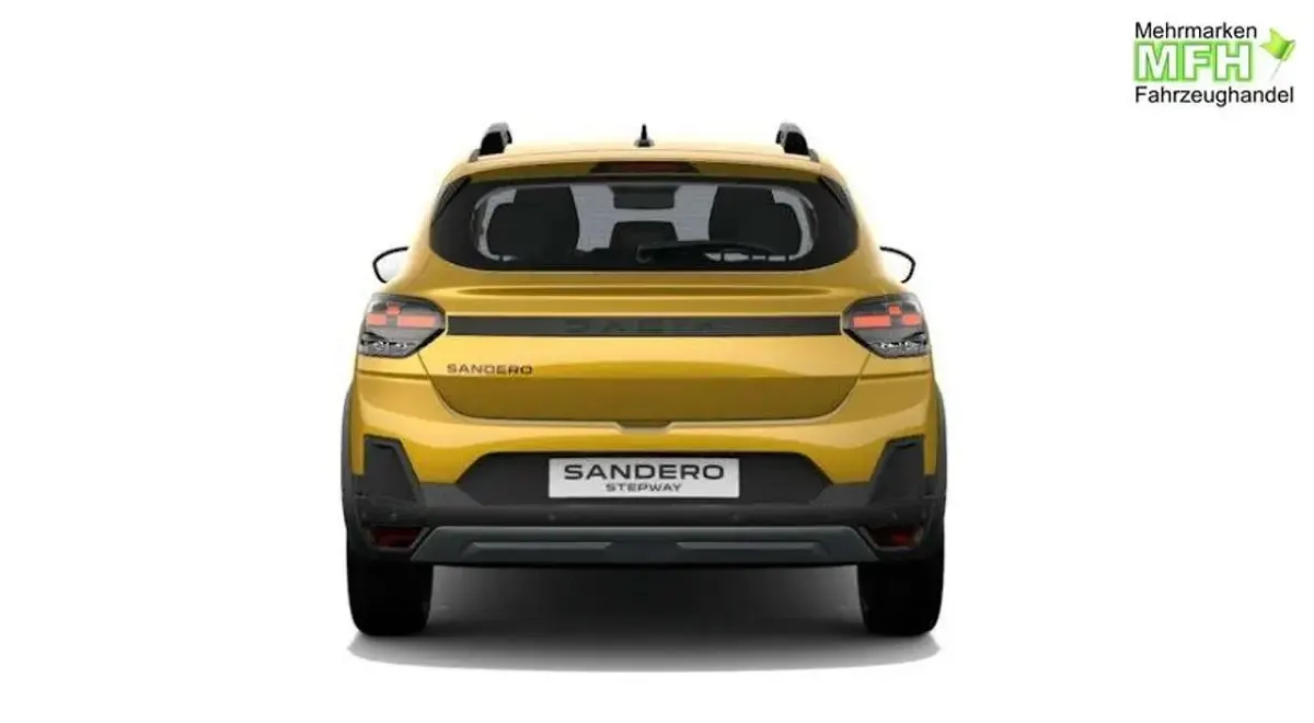Neu Dacia Sandero Extreme 110 PS (80 kW) 2026 Amber yellow SUV