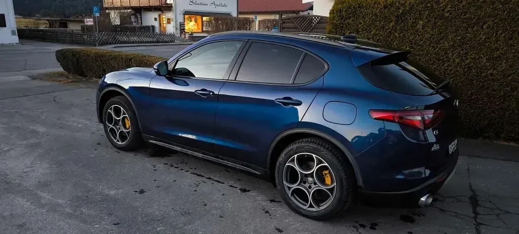 Gebraucht Alfa Romeo Stelvio Ti 280 PS (205 kW) 2018 Blau SUV