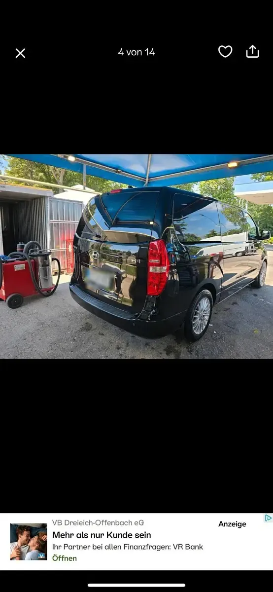 Gebraucht Hyundai H-1 170 PS (125 kW) 2016 Schwarz Van / Kleinbus