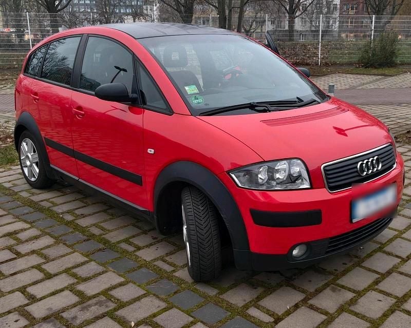 Gebraucht Audi A2 75 PS (55 kW) 2003 Rot Kleinwagen