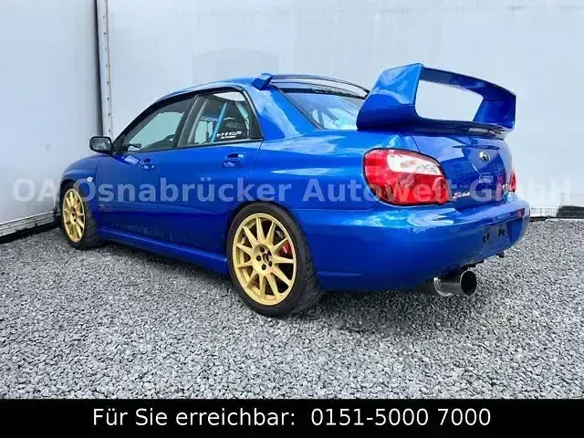 Käytetty Subaru Impreza 280 HP (205 kW) 2005 Sininen Sedan