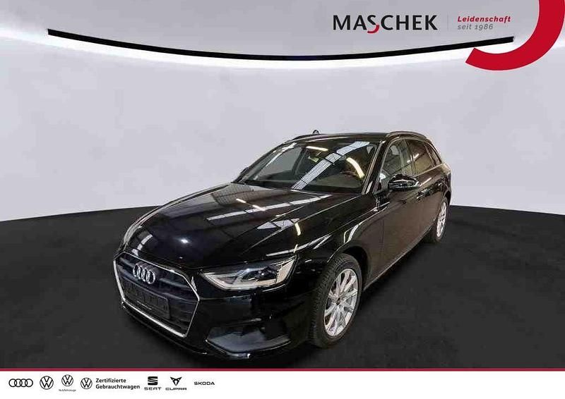 Mythosschwarz metallic Gebraucht 2021 Audi A4 Kombi | 22.840 € (Superpreis) - Bild 1/4