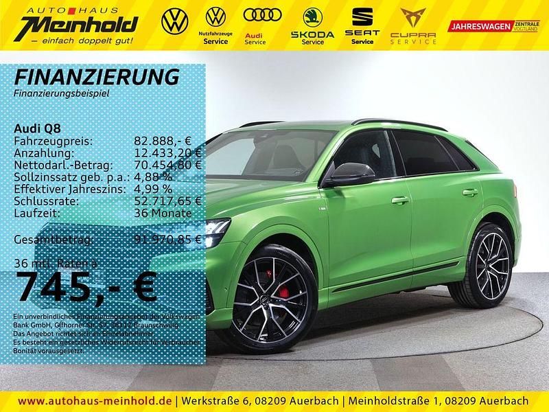 Individuallackierungen javagrü Gebraucht 2023 Audi Q8 Competition SUV | 82.888 € (Etwas zu teuer) - Bild 1/4