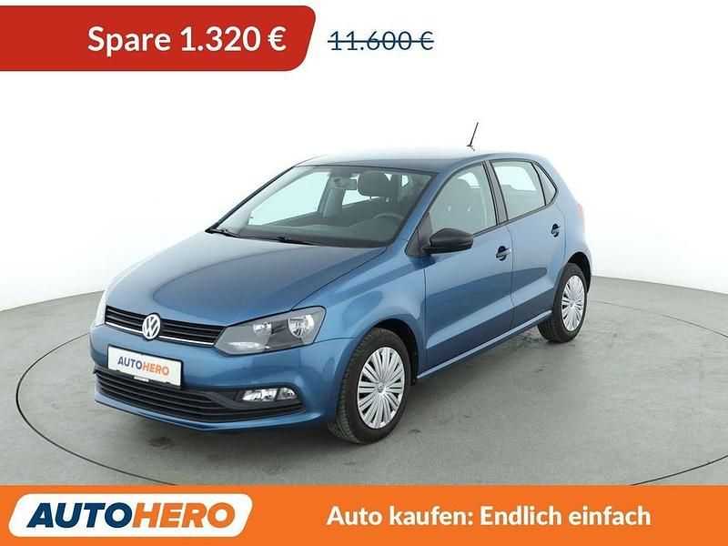 Blau Gebraucht 2016 VW Polo Trendline Limousine | 10.280 € (Fairer Preis) - Bild 1/3