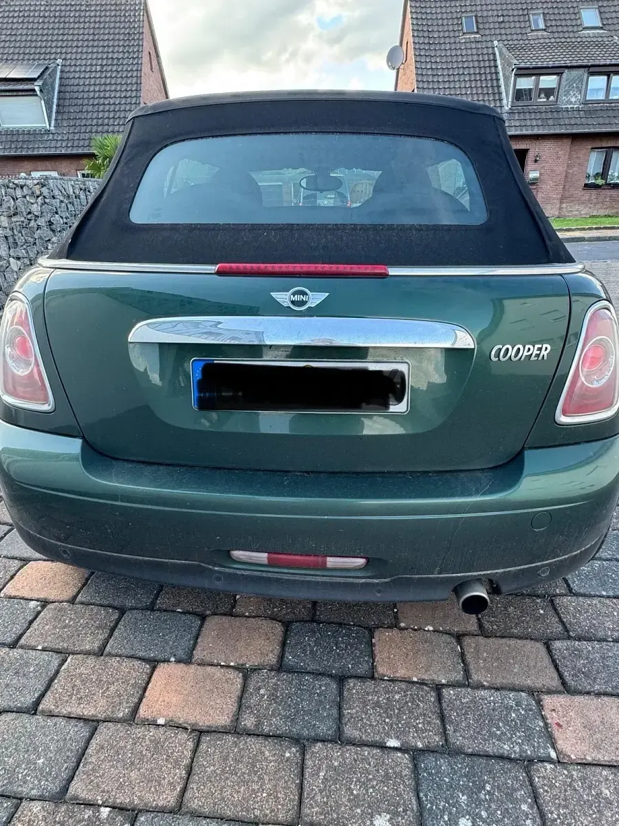 Gebraucht Mini Cooper Cabriolet 122 PS (89 kW) 2011 Grün Cabrio