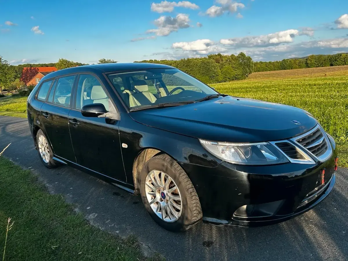 Gebraucht Saab 9-3 150 PS (110 kW) 2008 Schwarz Kombi