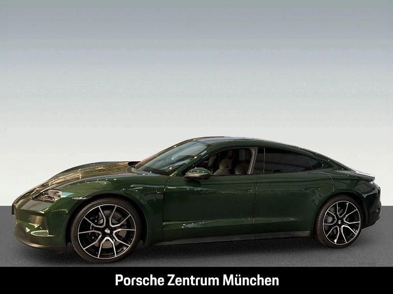 Gebraucht Porsche Taycan 4S 439 kW (598 PS) 2024 Oakgrünmetallic neo Limousine