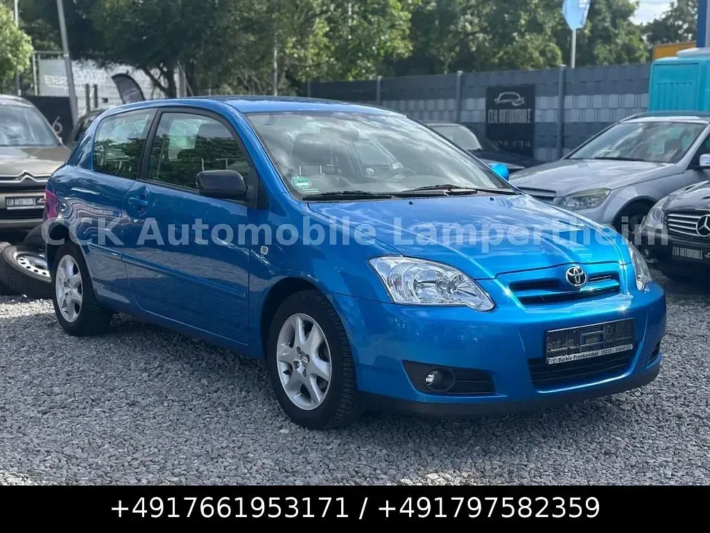 Gebraucht Toyota Corolla Edition 110 PS (80 kW) 2006 Blau Limousine