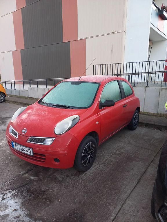 Gebraucht Nissan Micra Visia 65 PS (47 kW) 2009 Rot Limousine