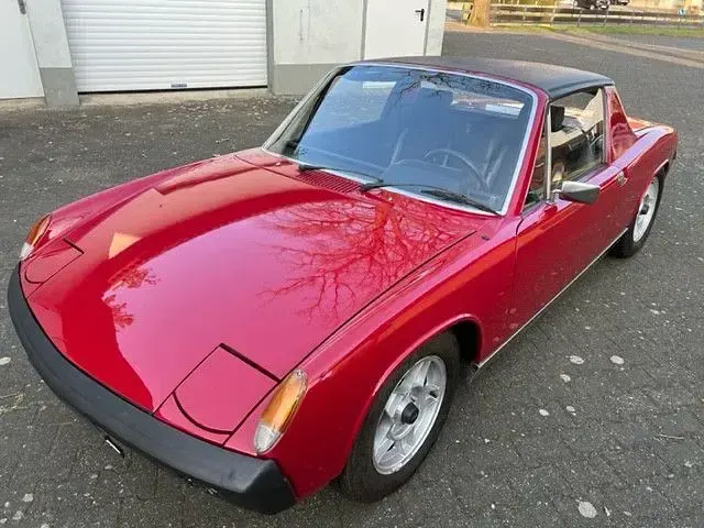 Begagnad Porsche 914 101 HK (74 kW) 1973 Röd Cab