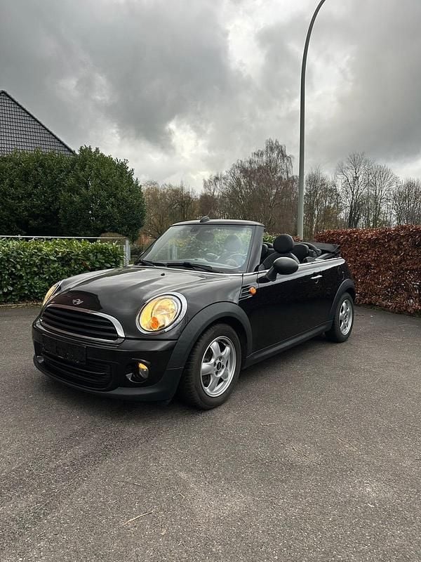 Schwarz Gebraucht 2011 Mini One Cabriolet Cabrio | 4.999 € (Superpreis) - Bild 1/4