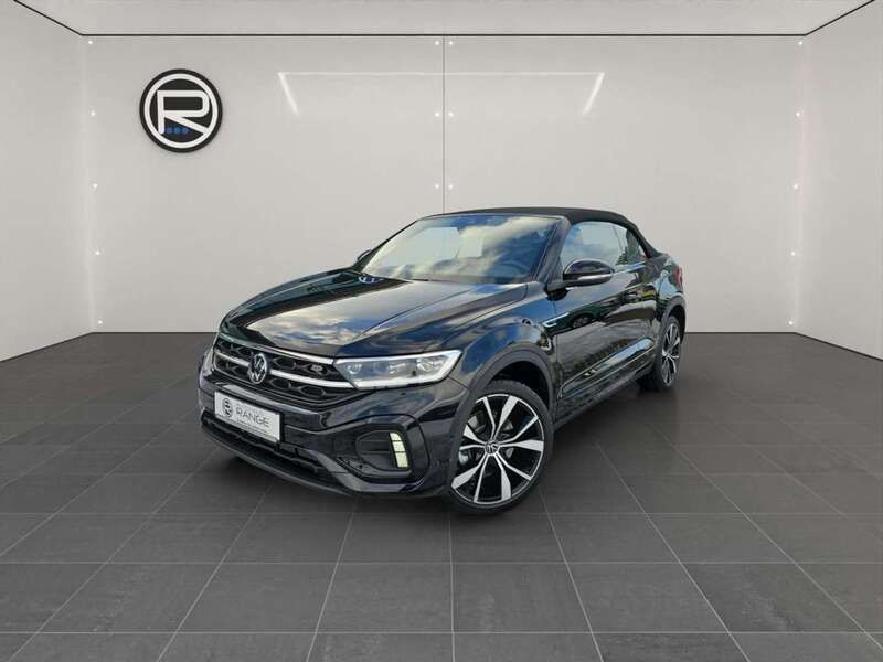 Deep black perleffekt Neu 2025 VW T-Roc Cabriolet R-line Cabrio | 43.695 € (Guter Preis) - Bild 1/4
