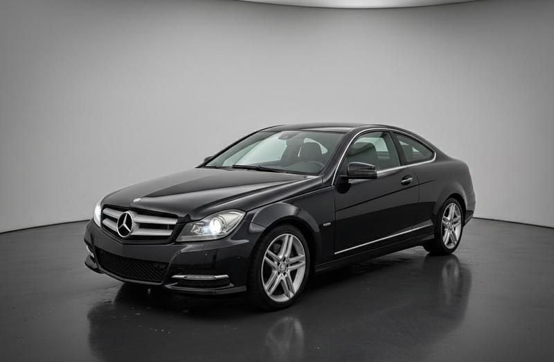 Schwarz Gebraucht 2014 Mercedes C220 Coupé | 11.500 € (Superpreis) - Bild 1/4