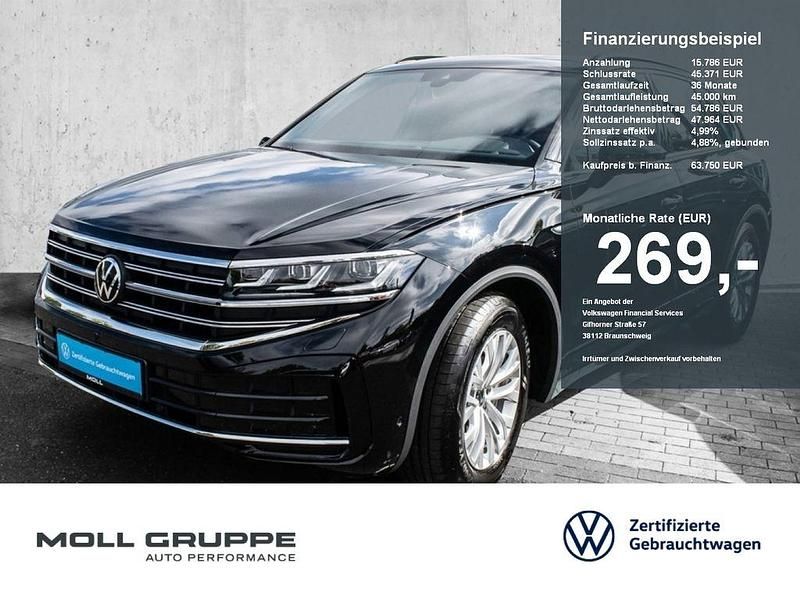 Schwarz Gebraucht 2024 VW Touareg Elegance SUV | 63.750 € (Superpreis) - Bild 1/4