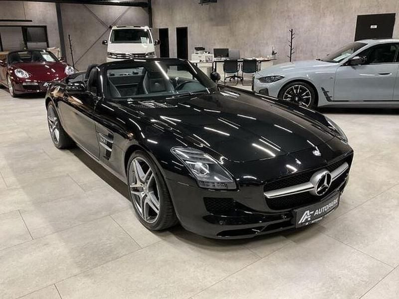 Gebraucht Mercedes SLS AMG AMG 571 PS (419 kW) 2012 Obsidianschwarz  metalliclack Cabrio
