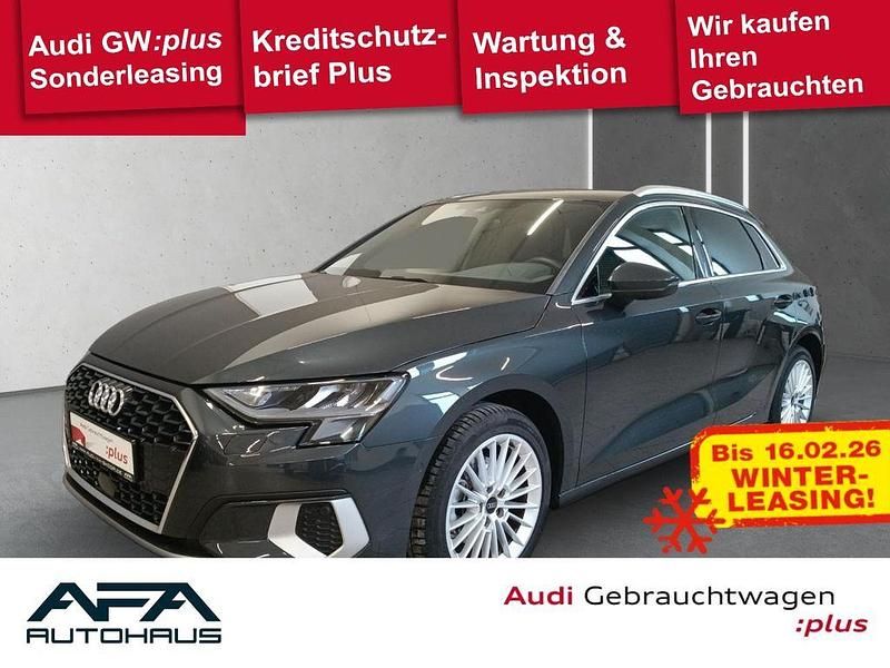 Grau Gebraucht 2024 Audi A3 Advanced Plus Limousine | 29.560 € (Superpreis) - Bild 1/4