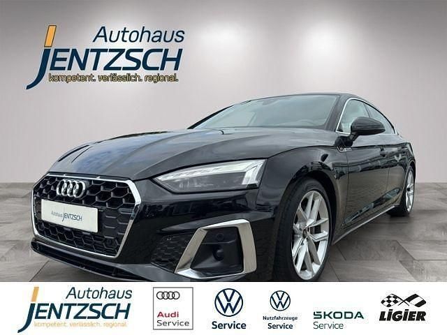 Schwarz Gebraucht 2022 Audi A5 Sportback S-Line Limousine | 36.890 € (Fairer Preis) - Bild 1/4