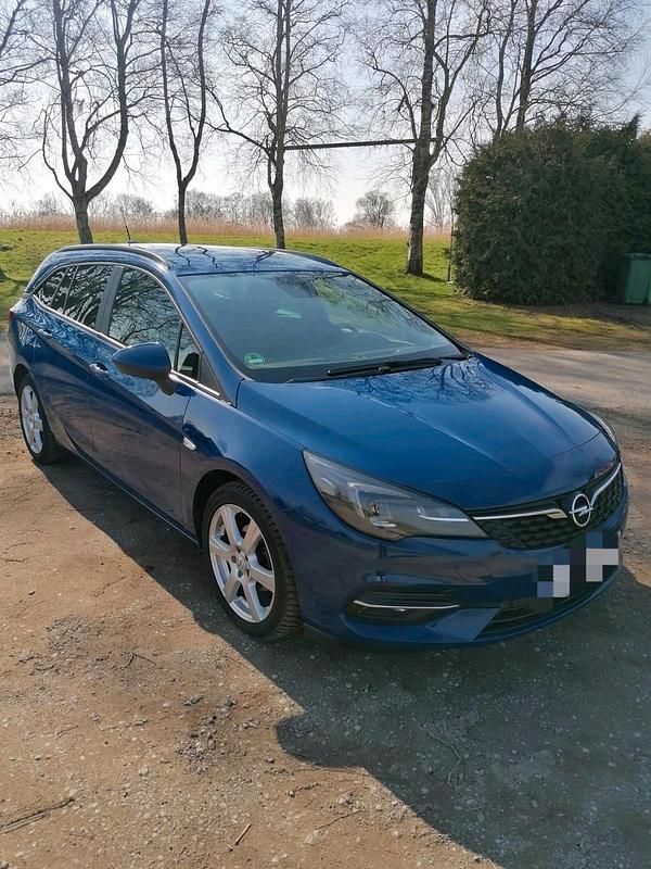 Gebraucht Opel Astra 122 PS (89 kW) 2020 Blau Kombi