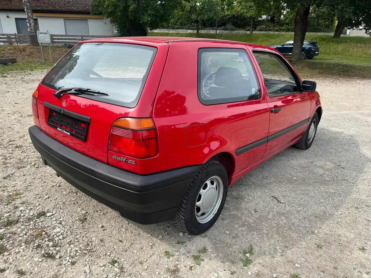 Gebraucht VW Golf III 75 PS (55 kW) 1992 Rot Kleinwagen