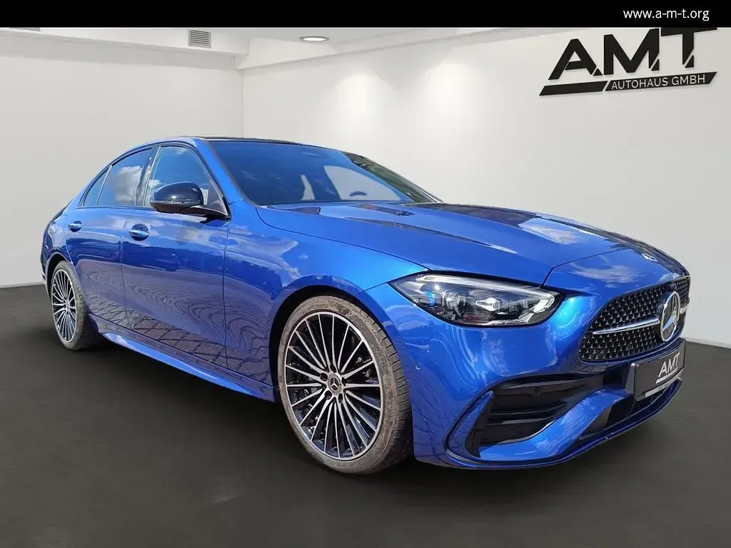 Gebraucht Mercedes C300 AMG 265 PS (194 kW) 2024 Blau Limousine