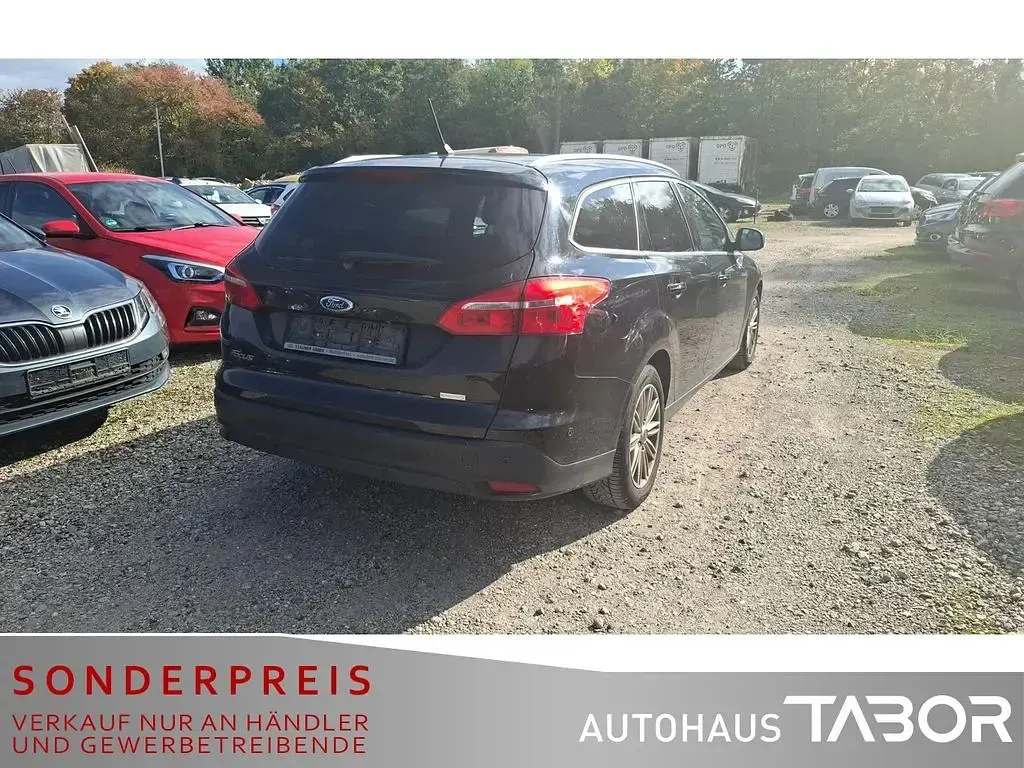Usata Ford Focus Titanium 125 CV (91 kW) 2017 Nero Station wagon